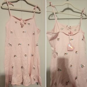 Sugar Thrillz Y2K Pink Dress - XXL (runs small) NWT